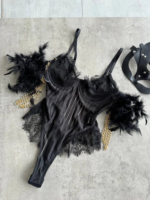 Body Plume Noire