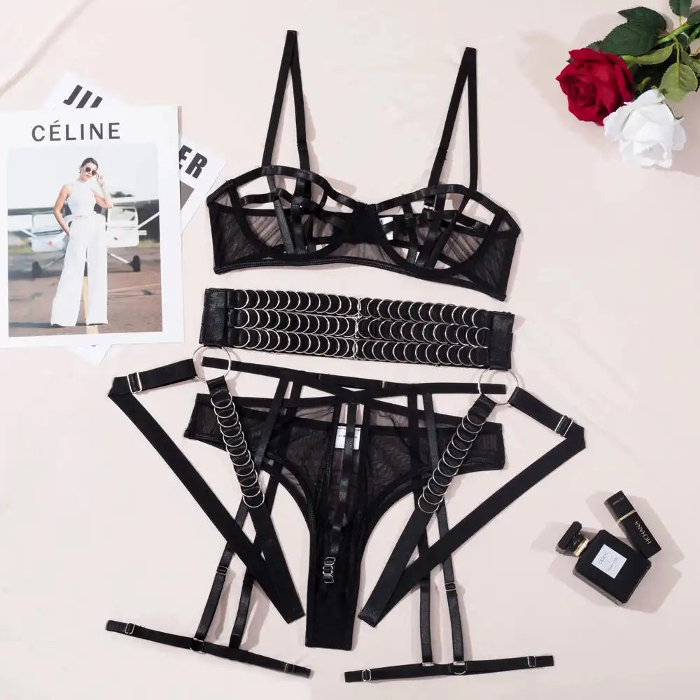 Lingerie Grid of Desire
