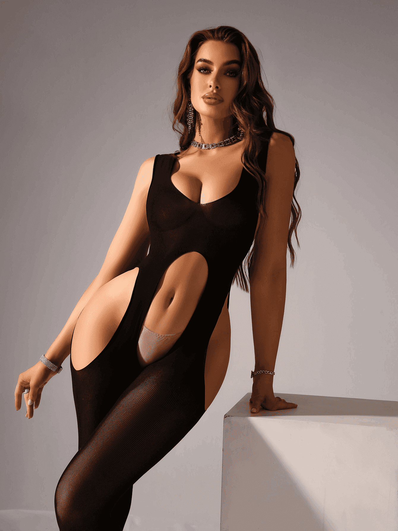 Bodystocking Veil of Sensuality - AmorosaBoutique