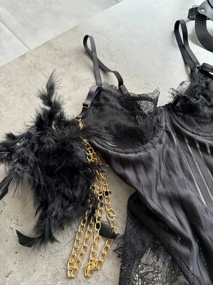 Body Plume Noire