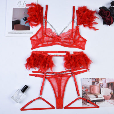 Lingerie PiumaSensualElegance - AmorosaBoutique