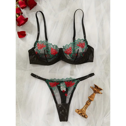 Set Lingerie Fantasia Incandescente - AmorosaBoutique