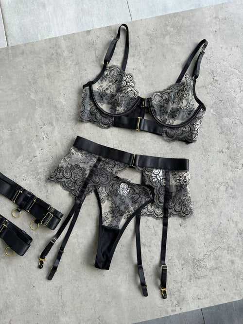 Set Lingerie Desiderio Svelato - AmorosaBoutique