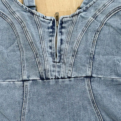 Abito Denim Sfumature d'azzurro