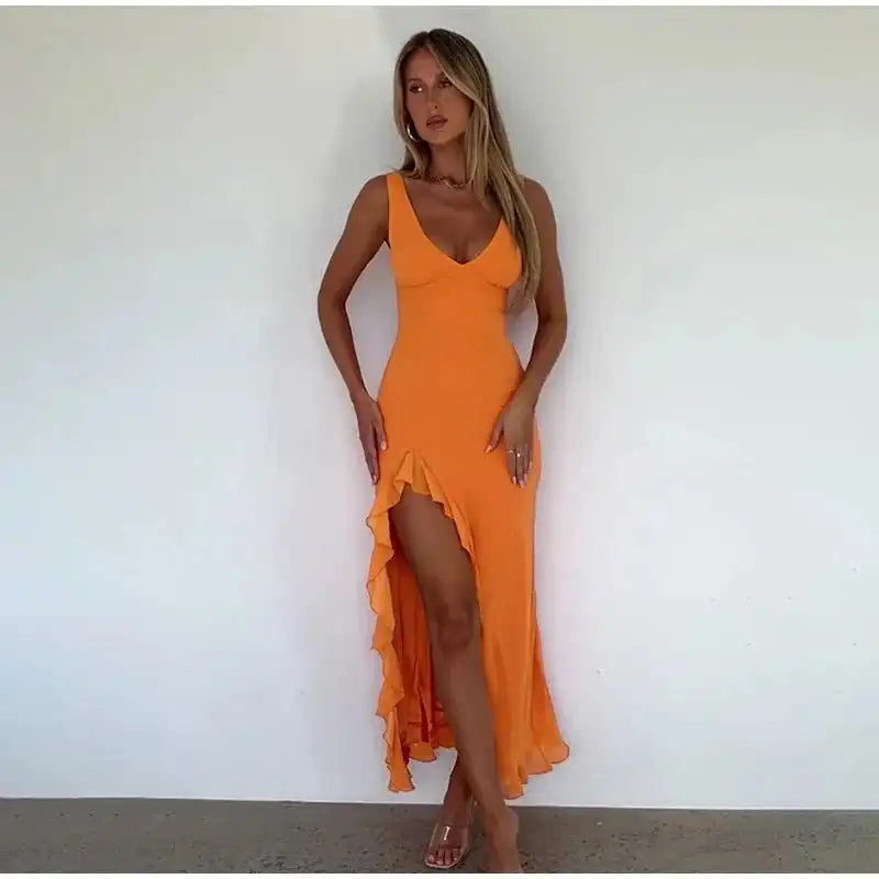 Abito Purezza Svolazzante - AmorosaBoutique