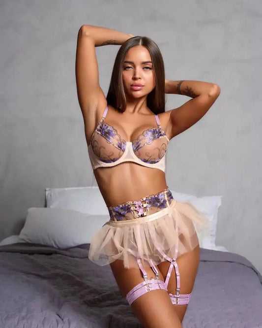 Lingerie Floral Lace - AmorosaBoutique