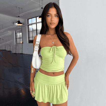 Set crop top e gonna Scintille d'Estate - AmorosaBoutique