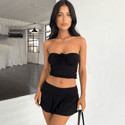Set crop top e gonna Scintille d'Estate - AmorosaBoutique