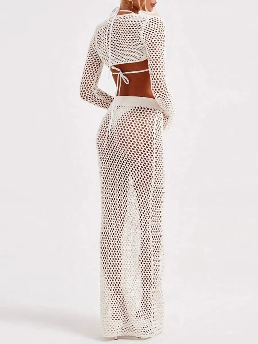 Set da spiaggia Splendore in Rete - AmorosaBoutique