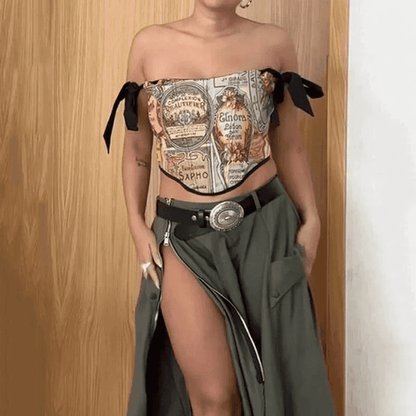 Set gonna e top Street Chic Duo - AmorosaBoutique