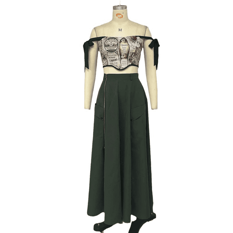 Set gonna e top Street Chic Duo - AmorosaBoutique