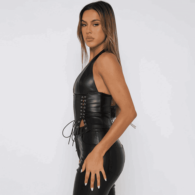 Top Harley in Ecopelle - AmorosaBoutique