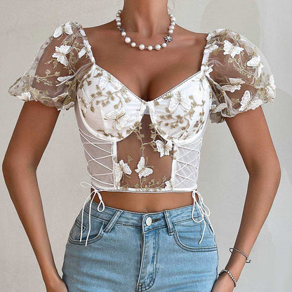 Top Blossom Butterfly - AmorosaBoutique