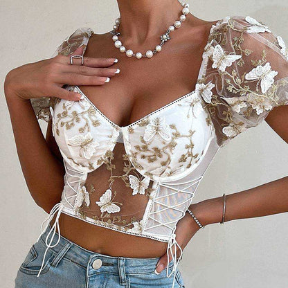 Top Blossom Butterfly - AmorosaBoutique