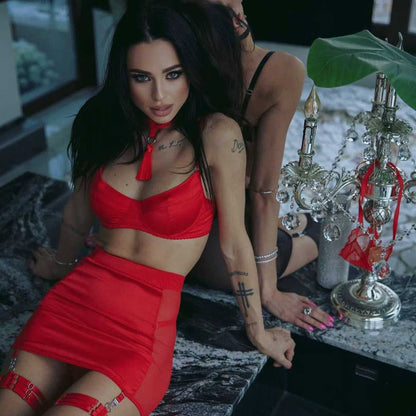 Lingerie Satin Desire - AmorosaBoutique