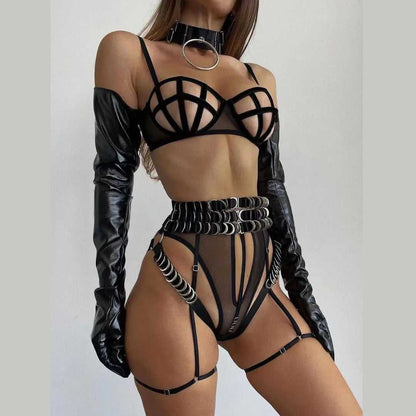 Lingerie Grid of Desire - AmorosaBoutique