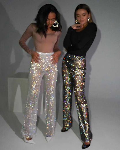 Pantaloni Crystal Fever - AmorosaBoutique